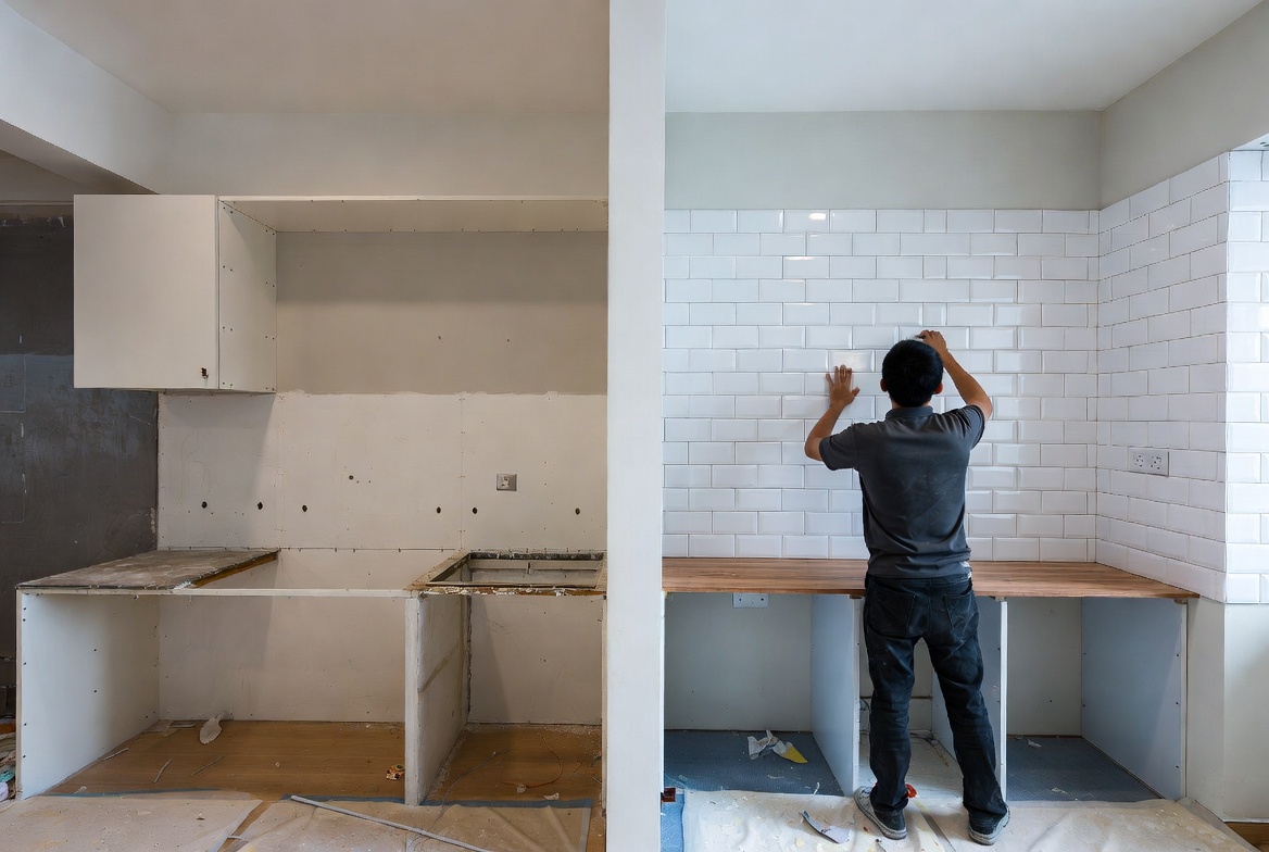 Renovation design project in progress